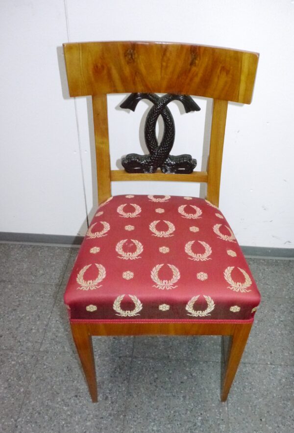 Jugendstil Sitzgarnitur Tisch mit 4 Stühlen