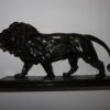 Bronze Skulptur " Löwe " signiert A.L. Barye