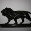 Bronze Skulptur " Löwe " signiert A.L. Barye