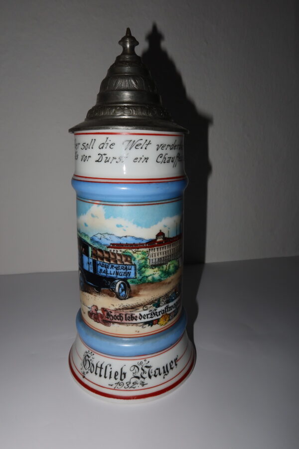 Bierkrug " Adler-Bräu-Balingen "