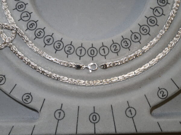 Königskette 4mm 60cm 925 Silber