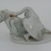 Herend Porzellanfigur Leda mit dem Schwan