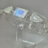 925 Silber Armband mit Mondstein