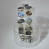 925 Silber Armband mit Labradorit