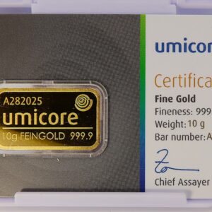 Umicore Goldbarren