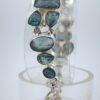 925 Silberarmband Aquamarin