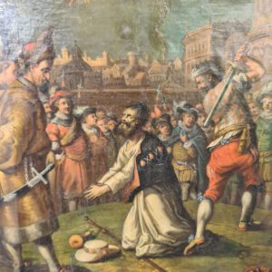 Barockgemälde "Die Hinrichtung eines Märtyrers"
