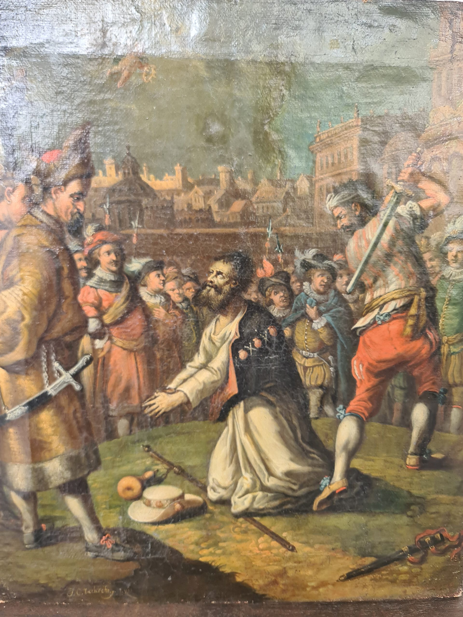 Barockgemälde “Die Hinrichtung eines Märtyrers”